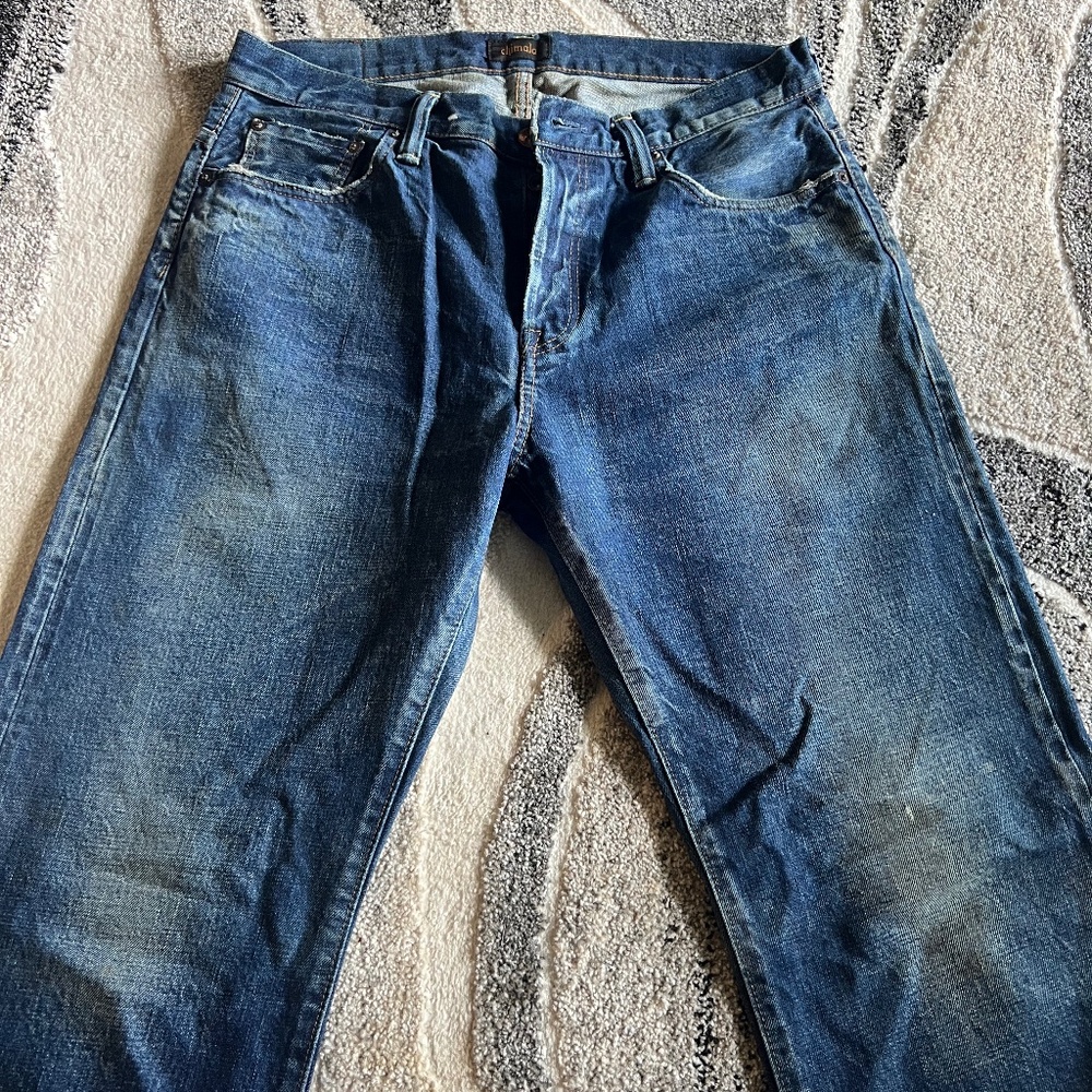 Chimala Japanese selvedge denim straight leg  32x34 rare !!
